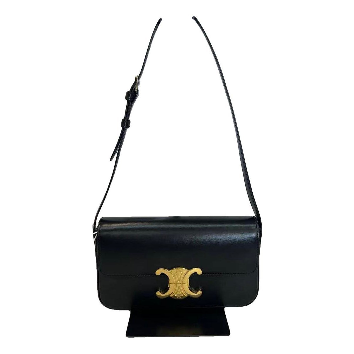 Triomphe leather handbag