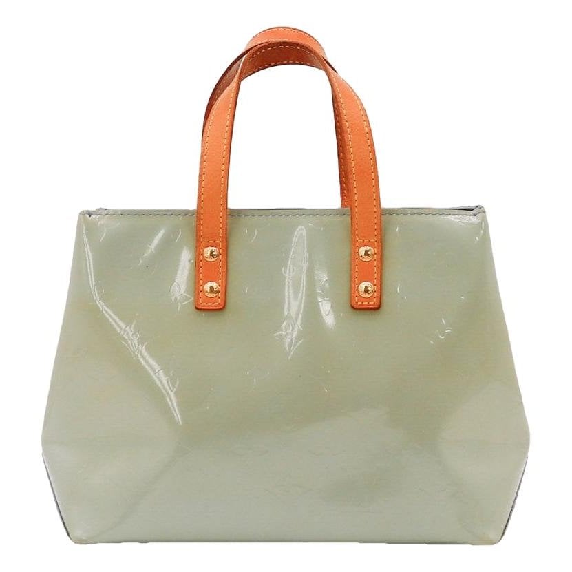 Reade patent leather handbag