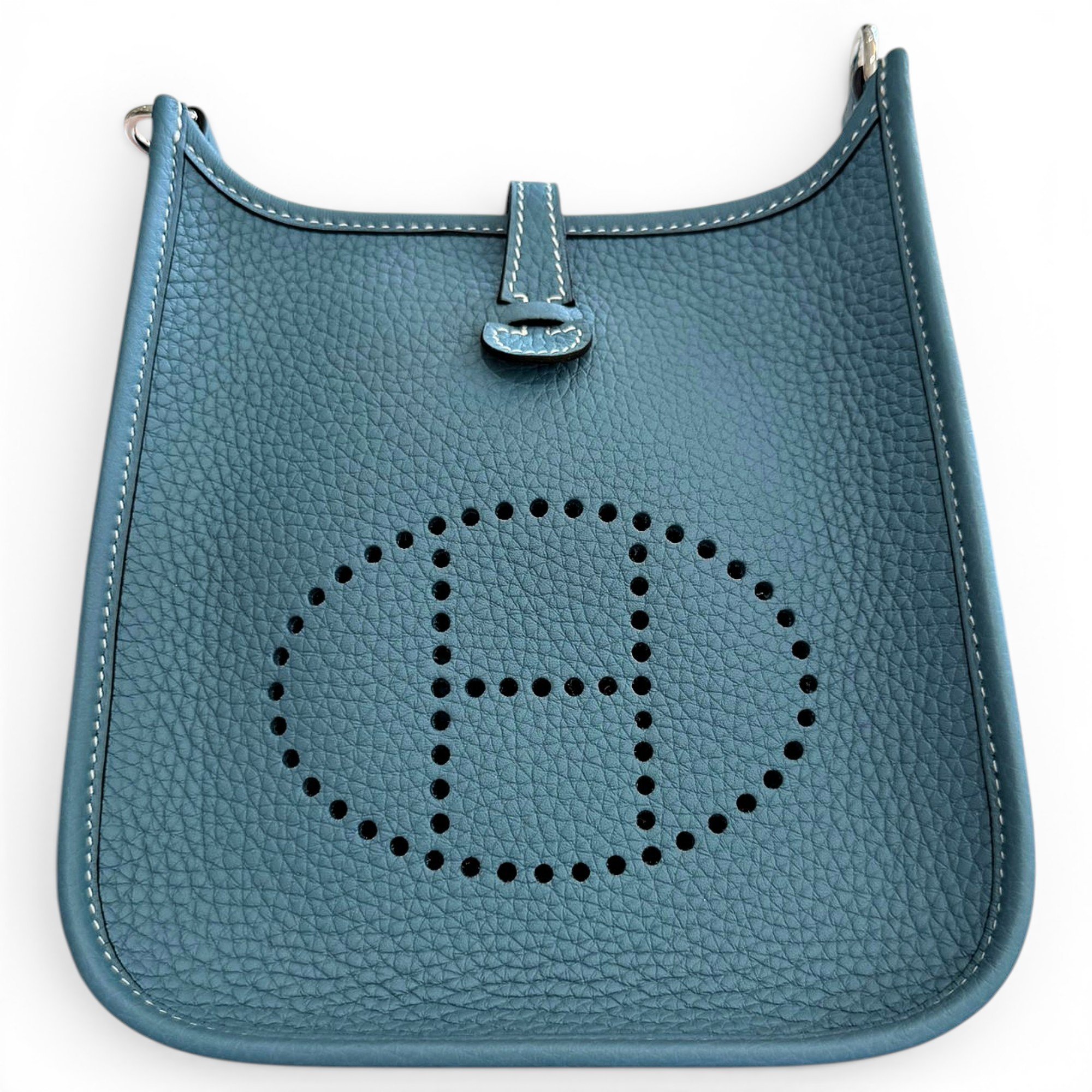 Hermes Evelyne Handbag Clemence Leather 2026