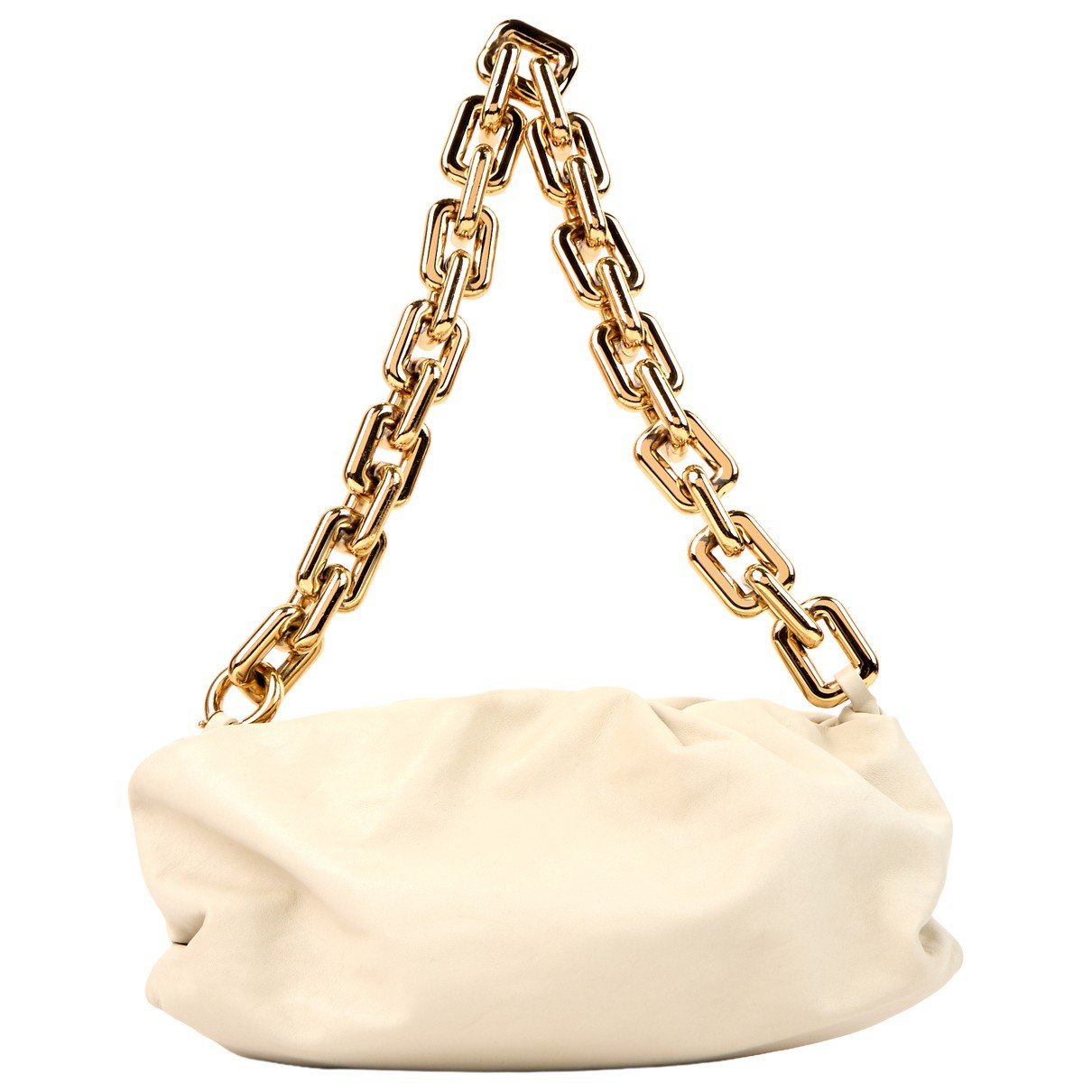 Chain Pouch leather handbag