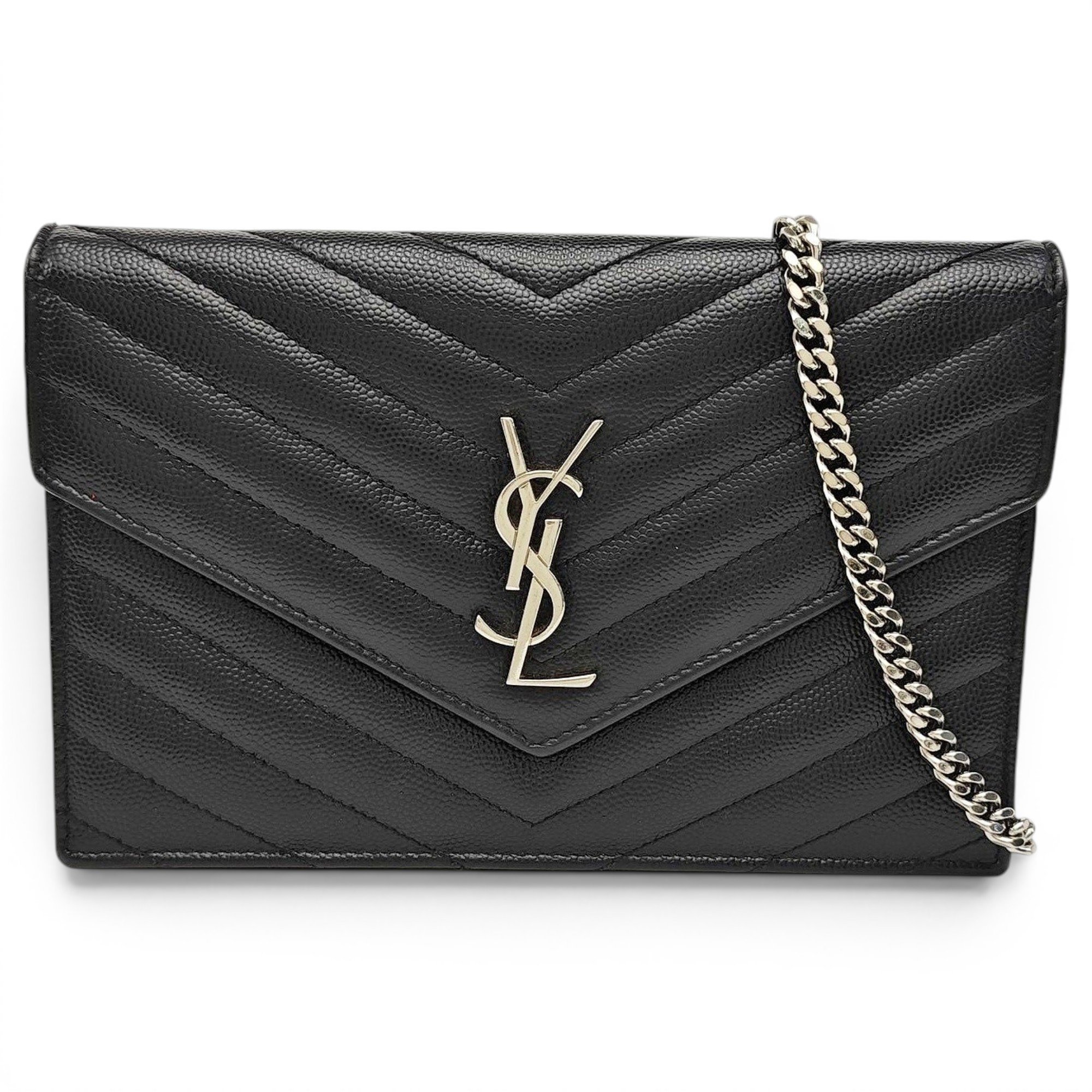 Baby monogramme leather handbag
