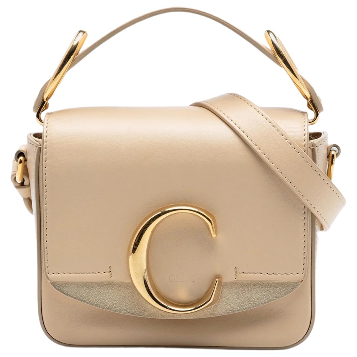 C leather satchel