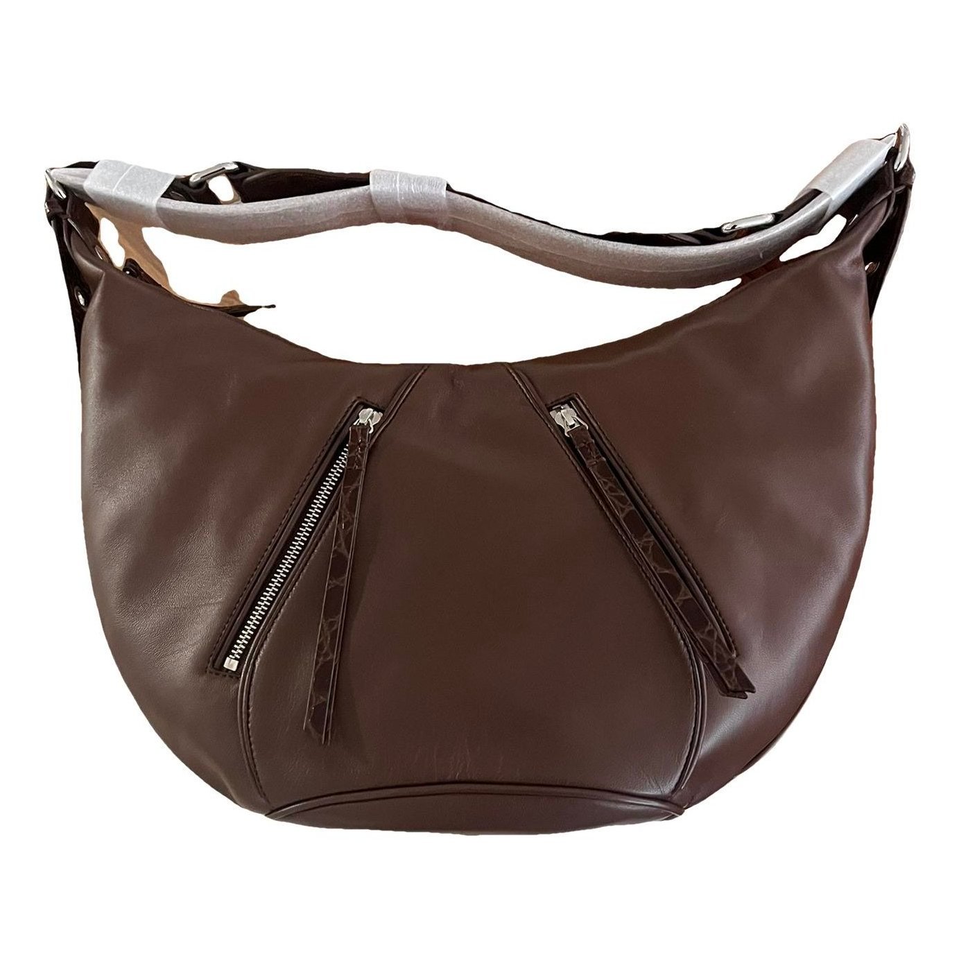 By Far Amber leather handbag