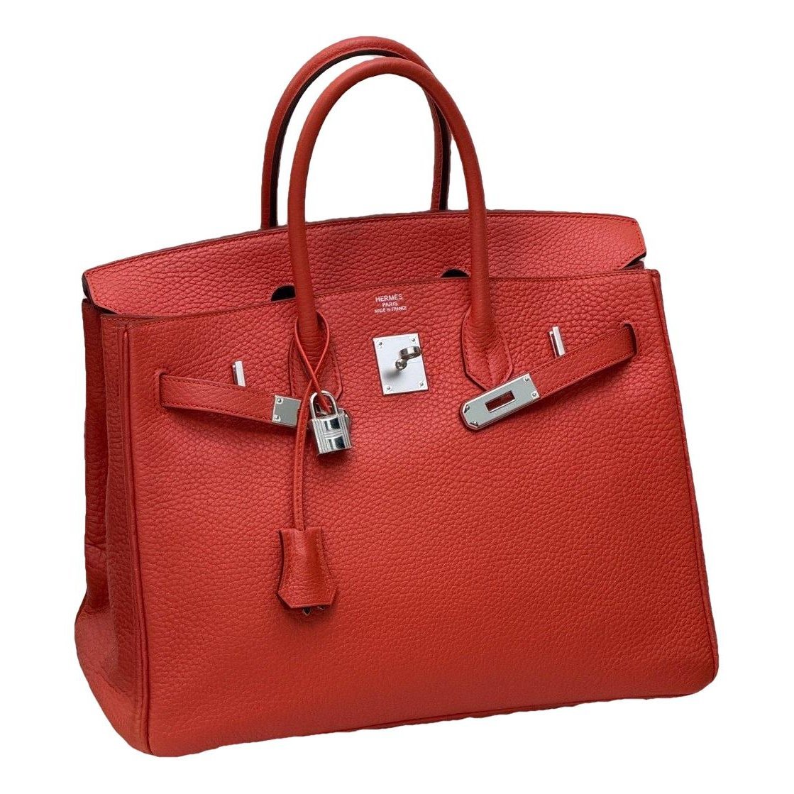 Birkin 35 leather handbag