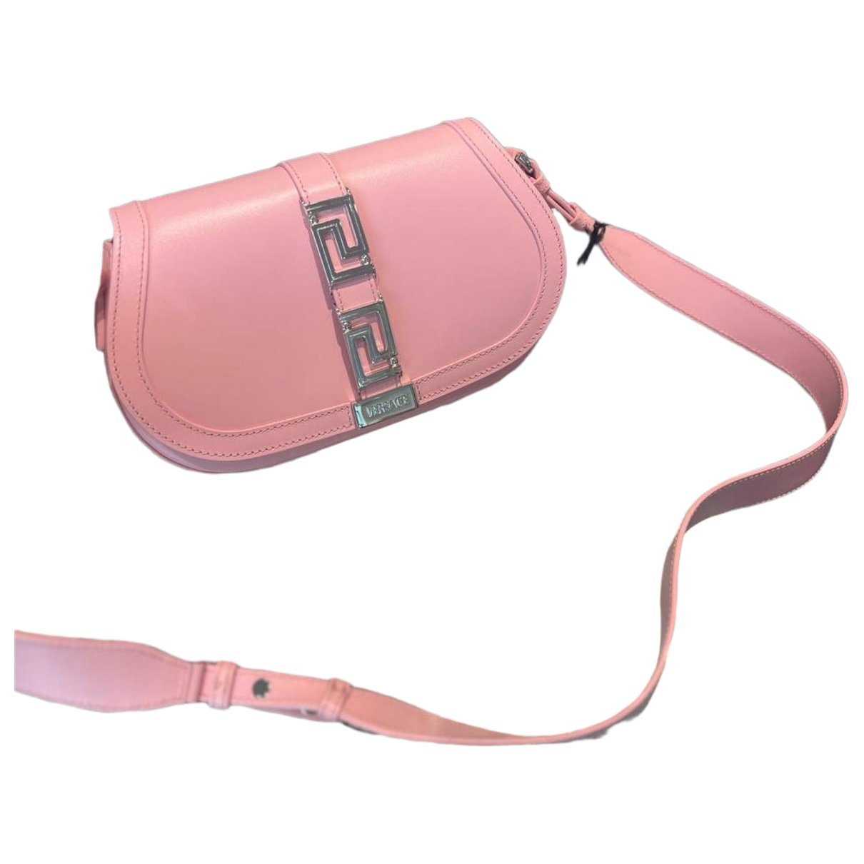 Greca Goddess leather handbag