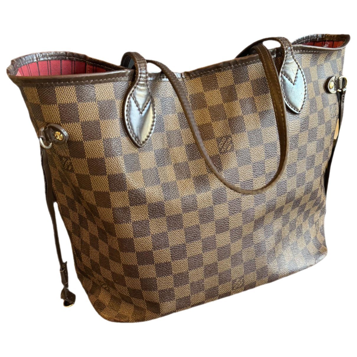 Louis Vuitton Neverfull leather tote