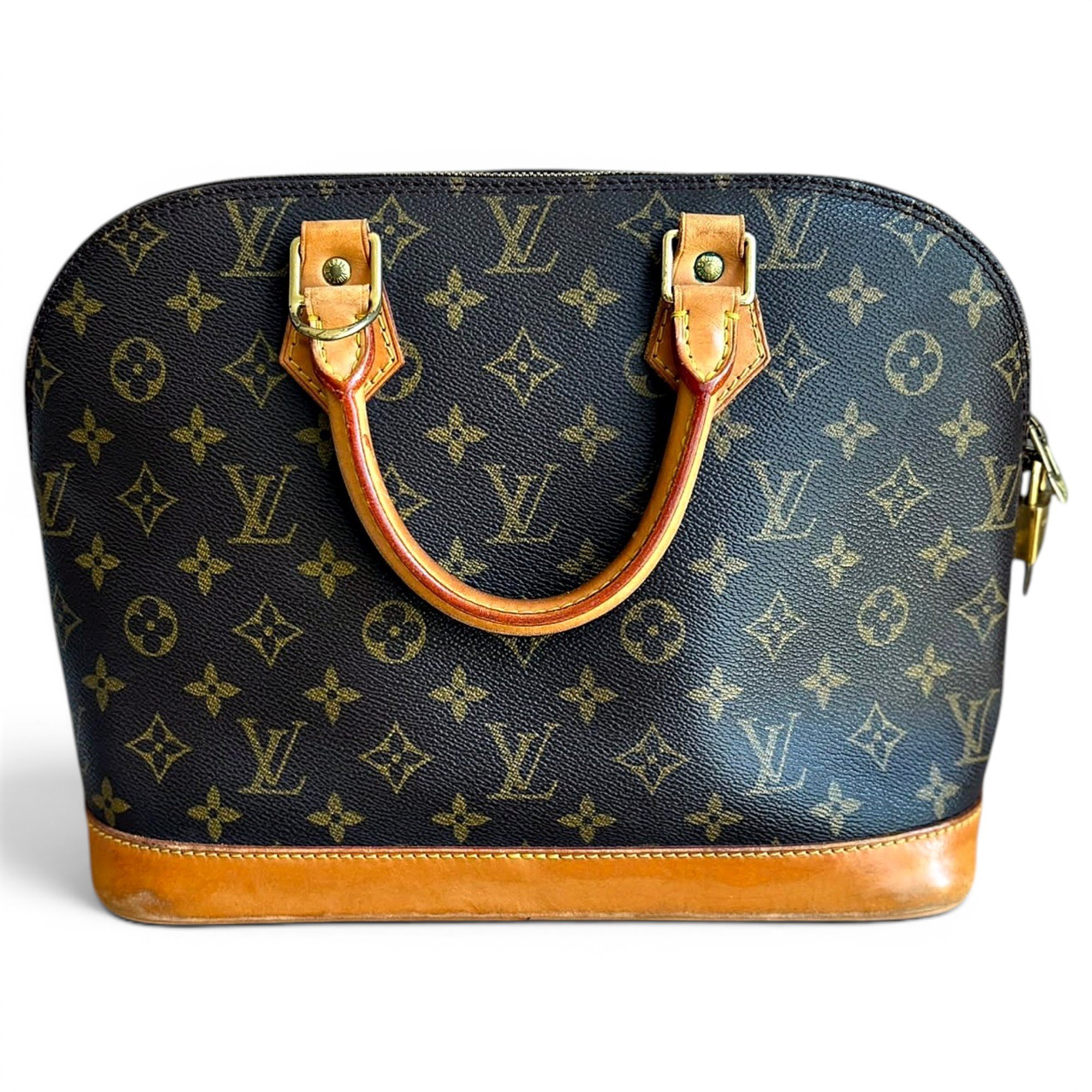 Alma leather handbag