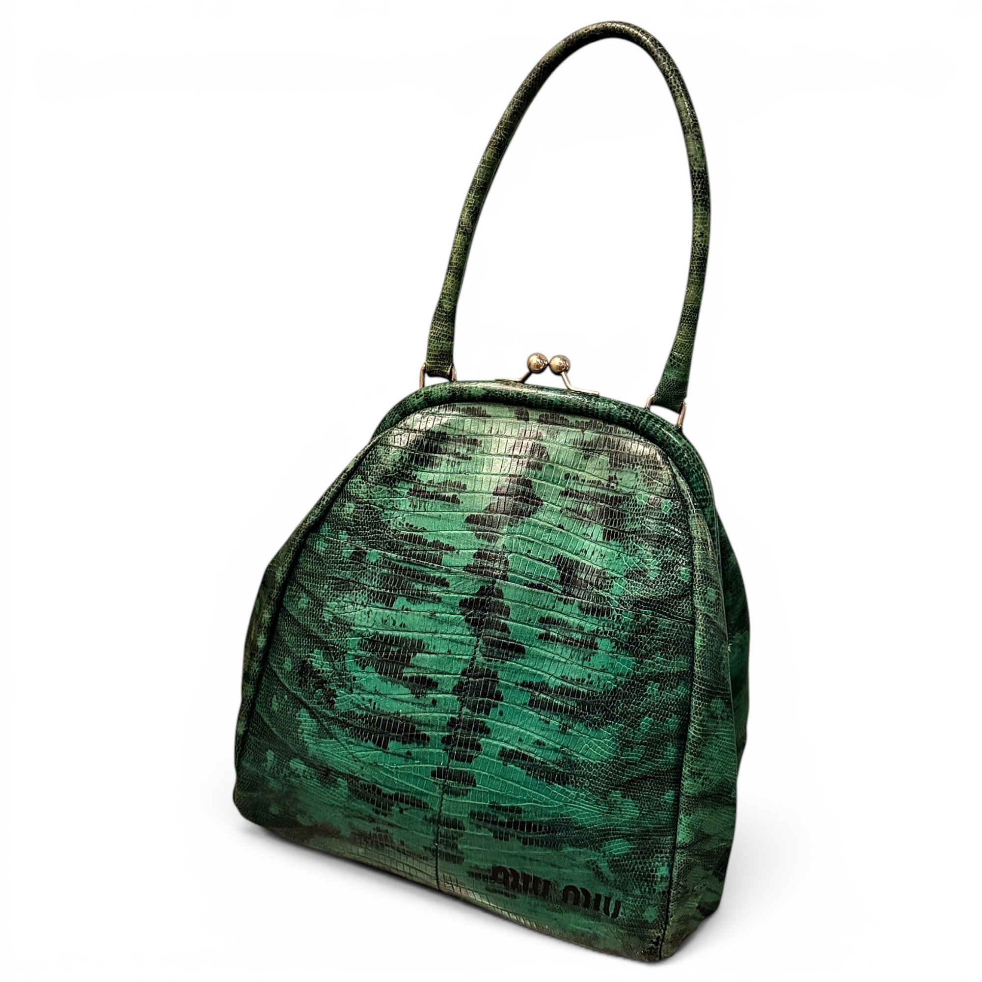 Leather handbag