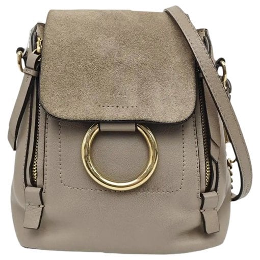 Faye leather handbag