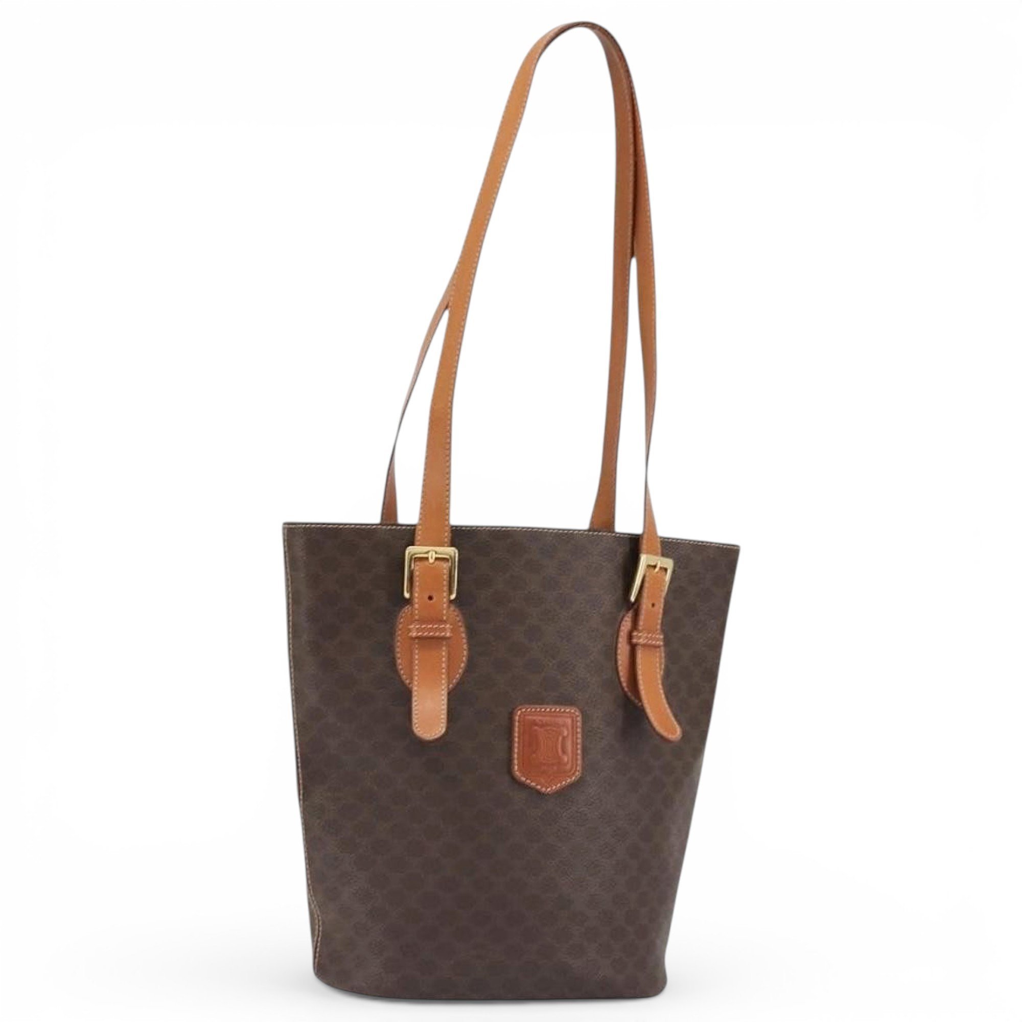 Leather tote