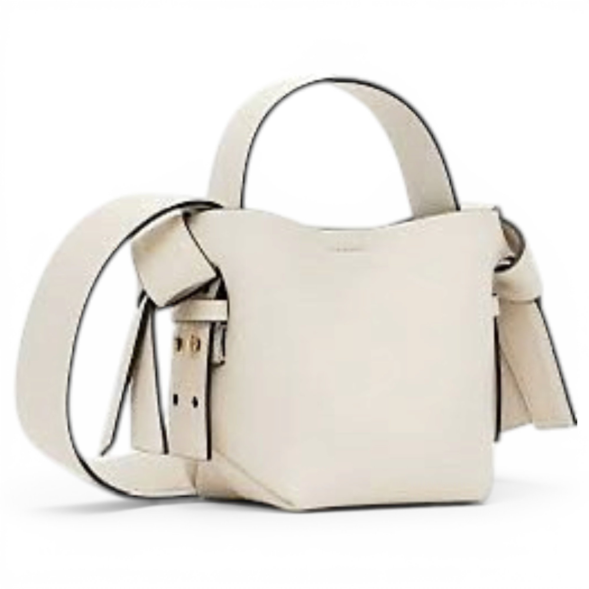 Musubi leather handbag