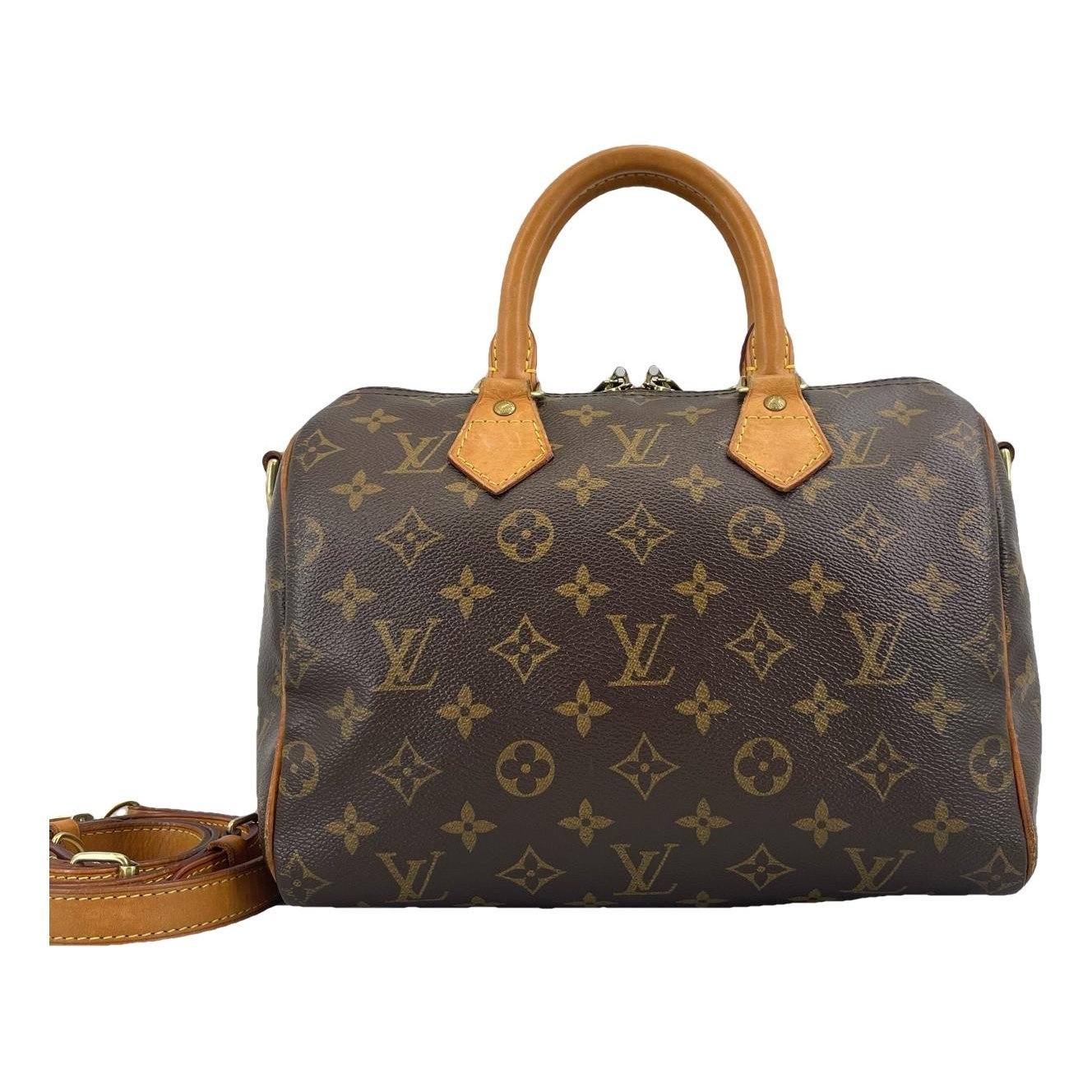 Speedy leather handbag