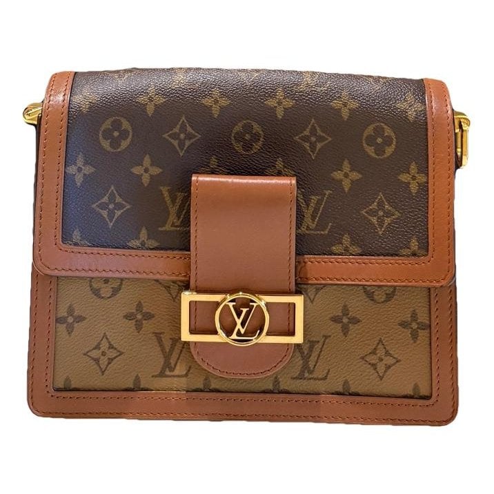 Dauphine leather handbag
