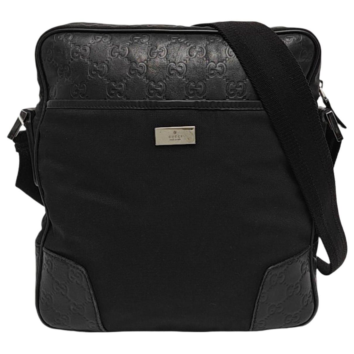 GG Marmont Zip Messenger cloth crossbody bag