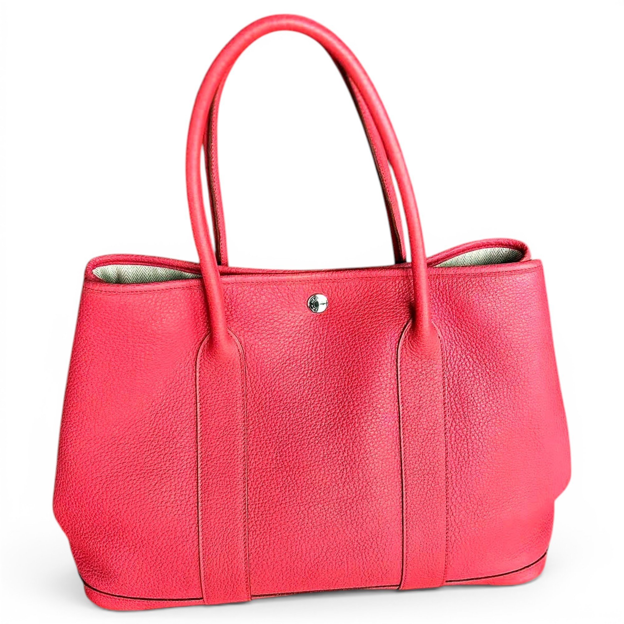 Garden Party leather tote