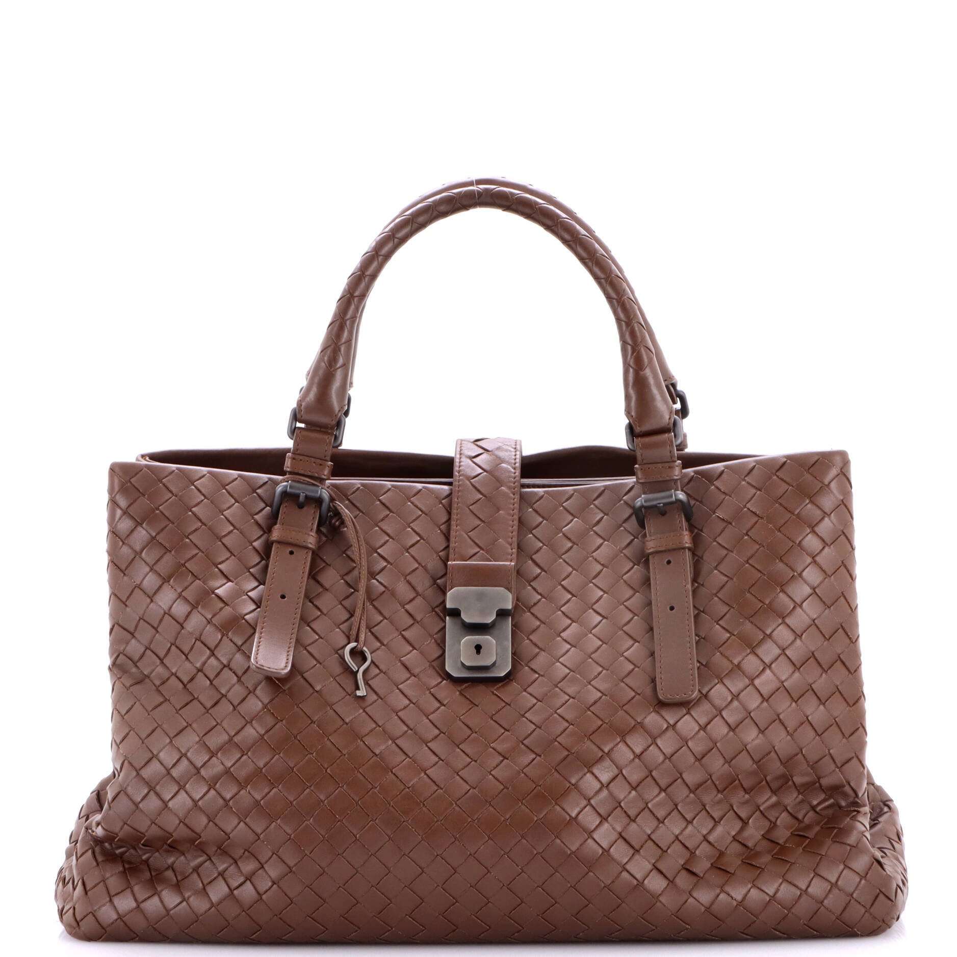 Roma Bag Intrecciato Nappa Medium