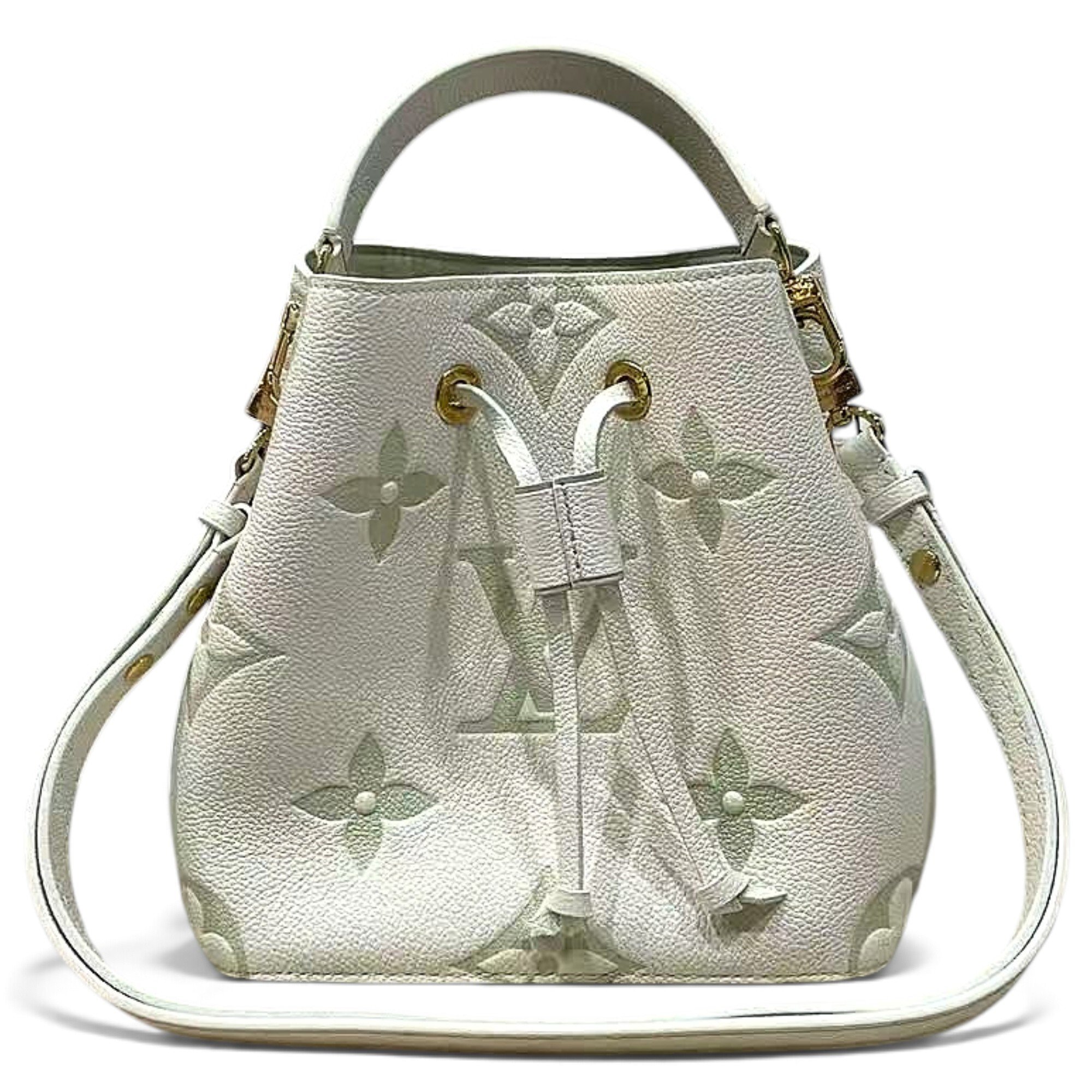 Nano Noé leather handbag