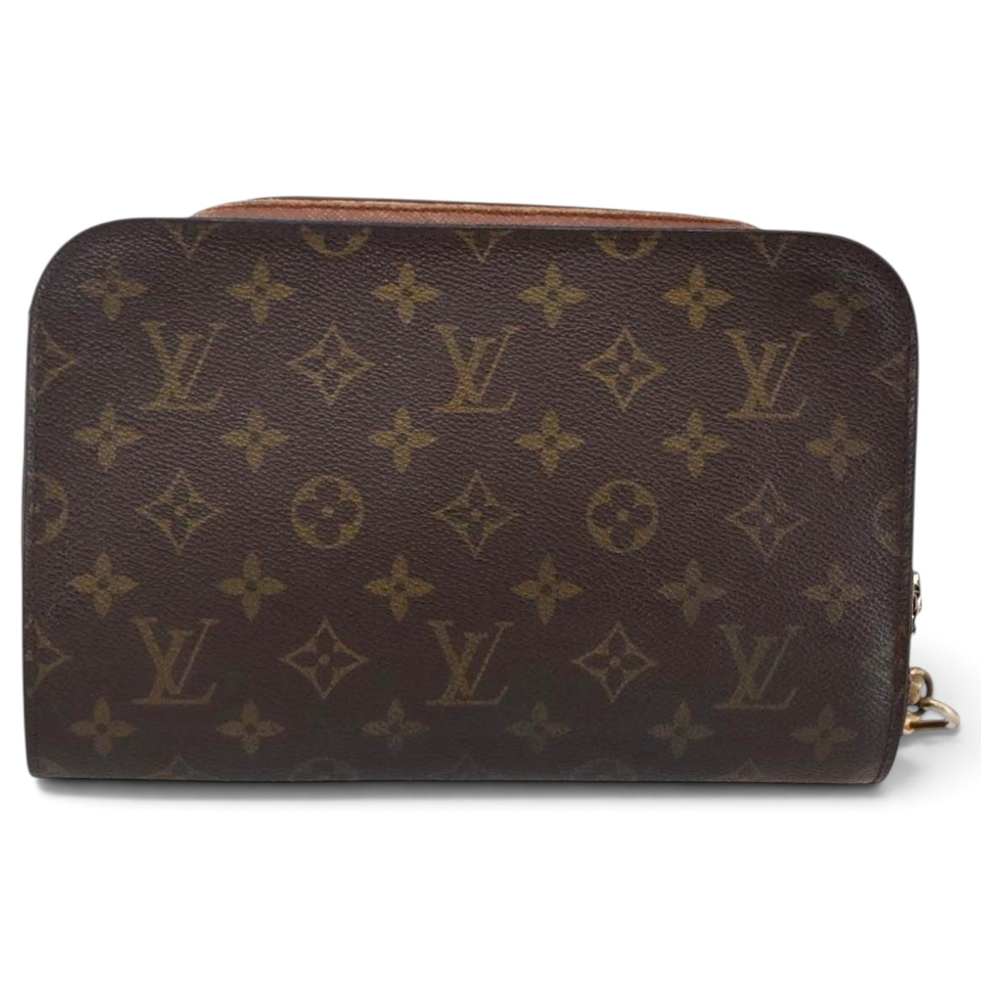 Orsay leather clutch bag