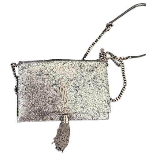 Pompom Kate leather handbag