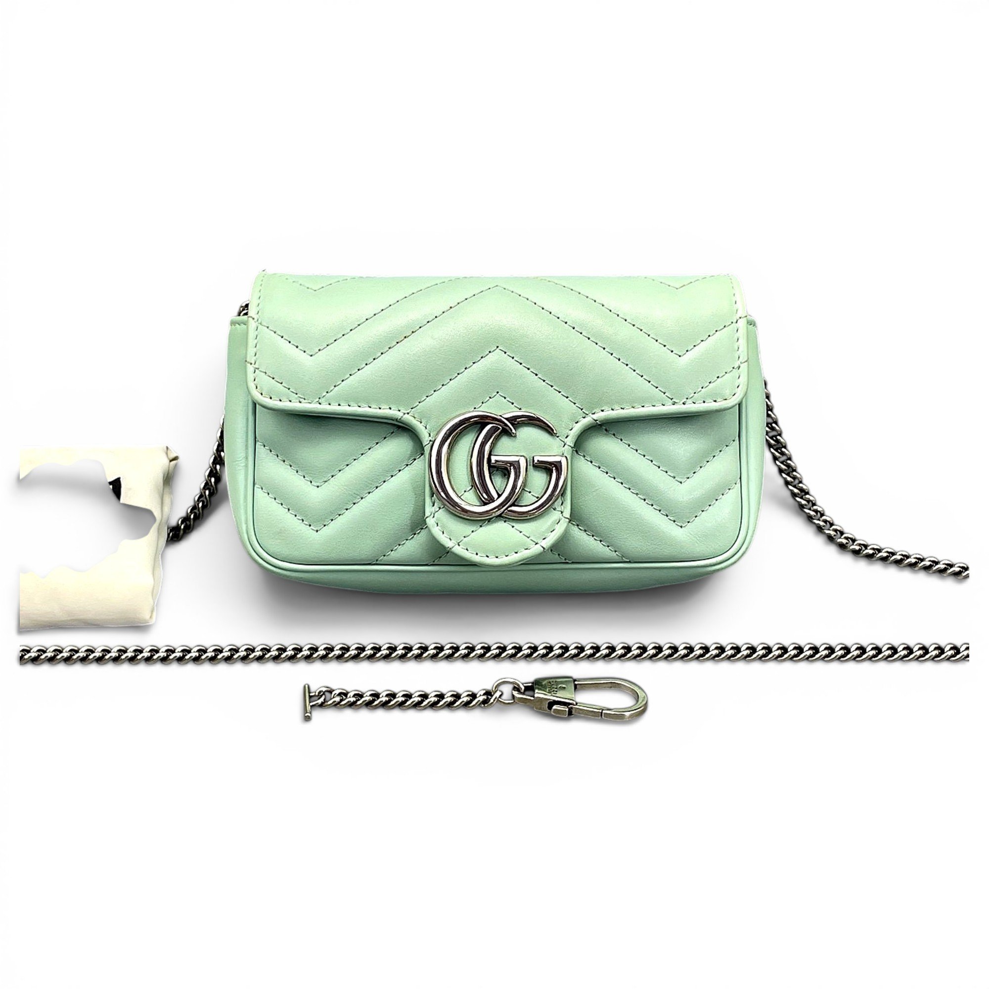 GG Marmont Flap leather handbag