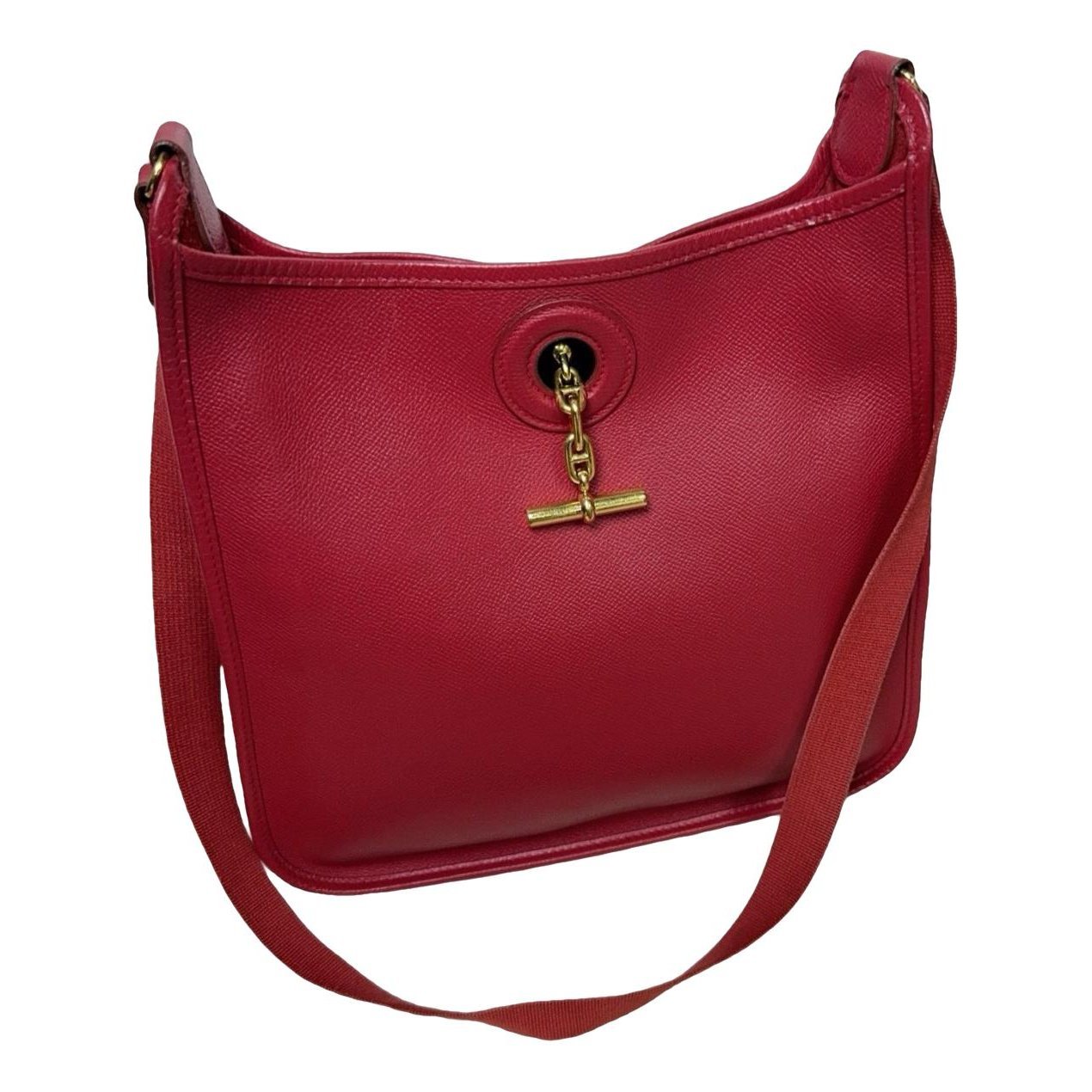 Hermes Vespa Handbag Gold Epsom Leather
