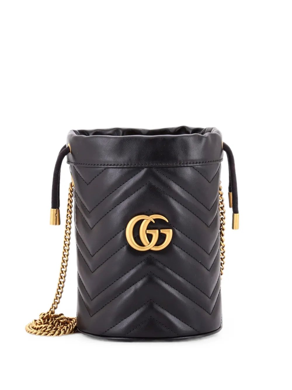 GG Marmont Matelasse Leather Mini bucket bag