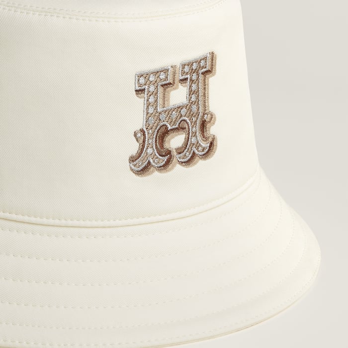 Blanc Lotus Harper H Electrique Bucket Hat