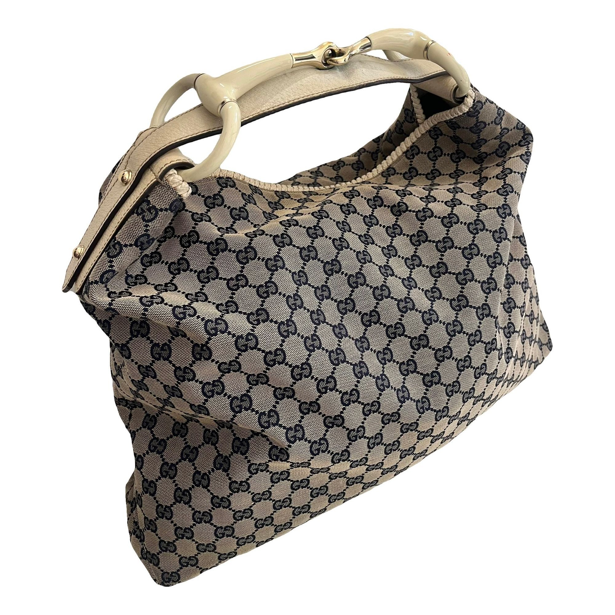 Hobo leather handbag