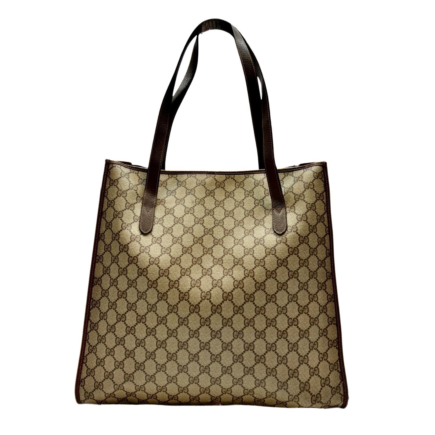 Leather tote