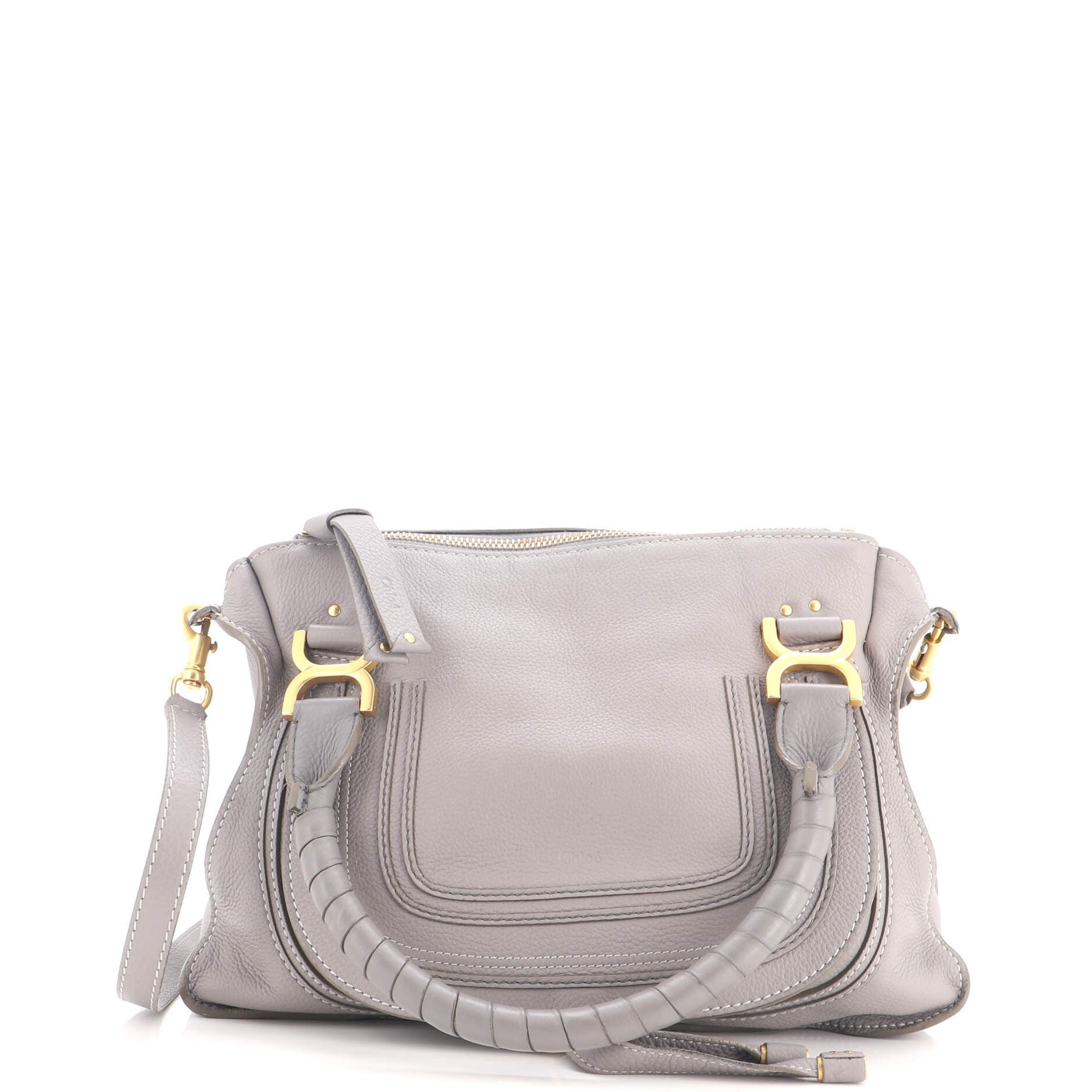Marcie Satchel Leather Medium