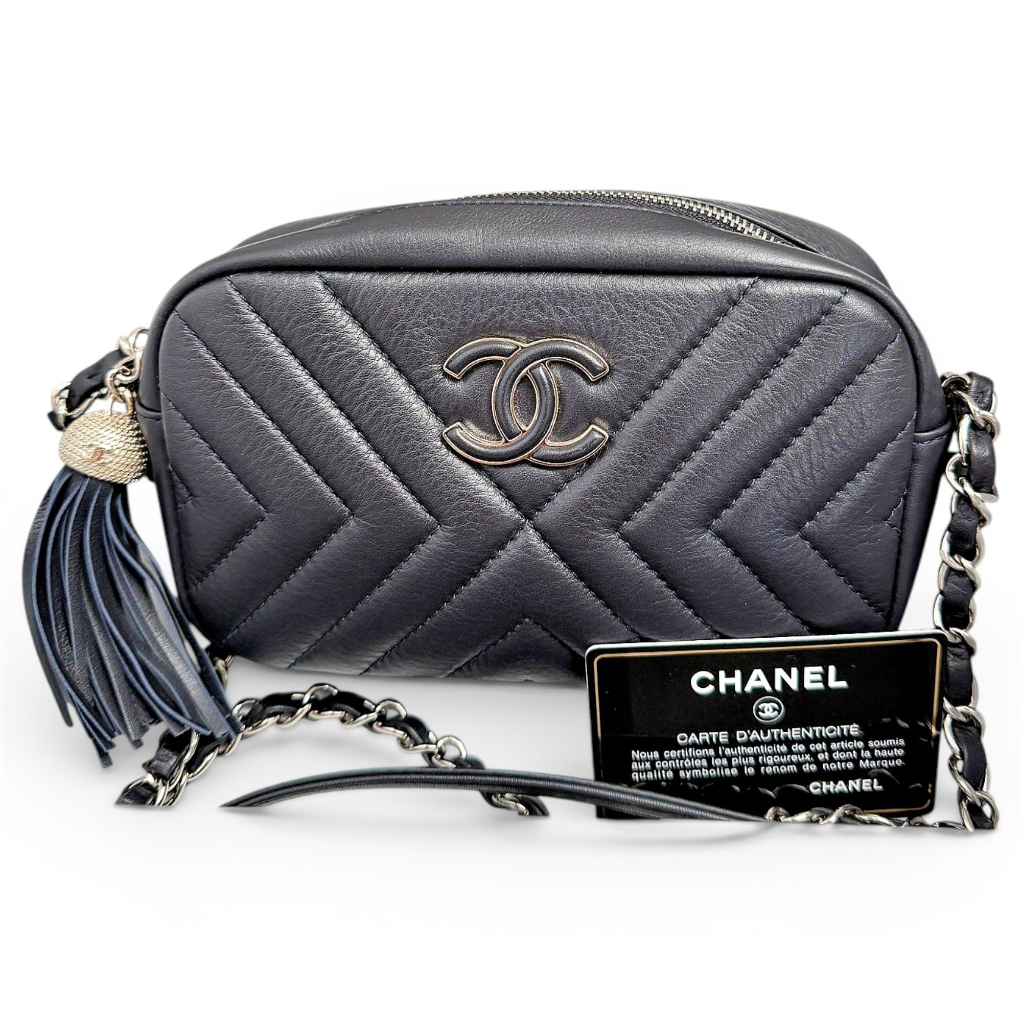 Leather crossbody bag