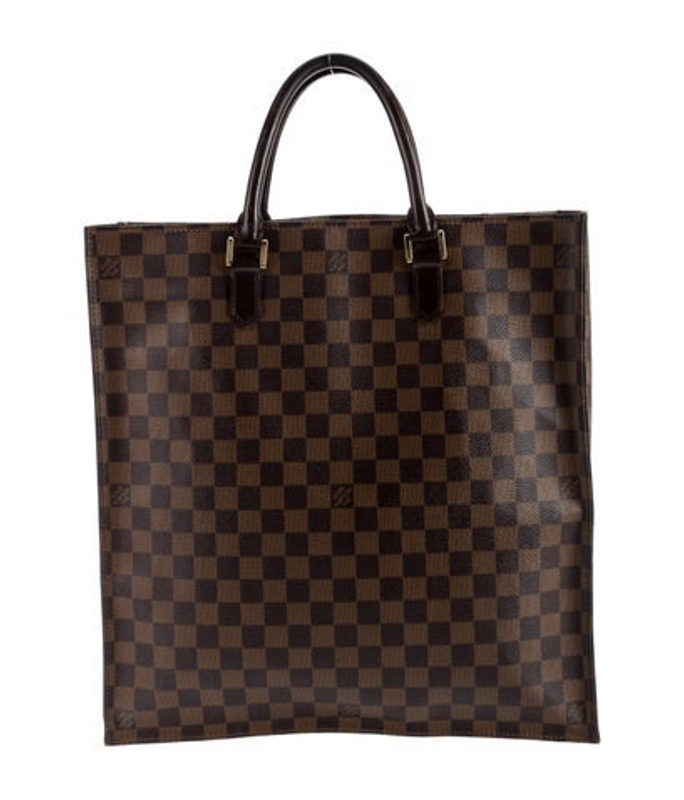 Louis Vuitton Vuitton Damier Ebene Sac Plat