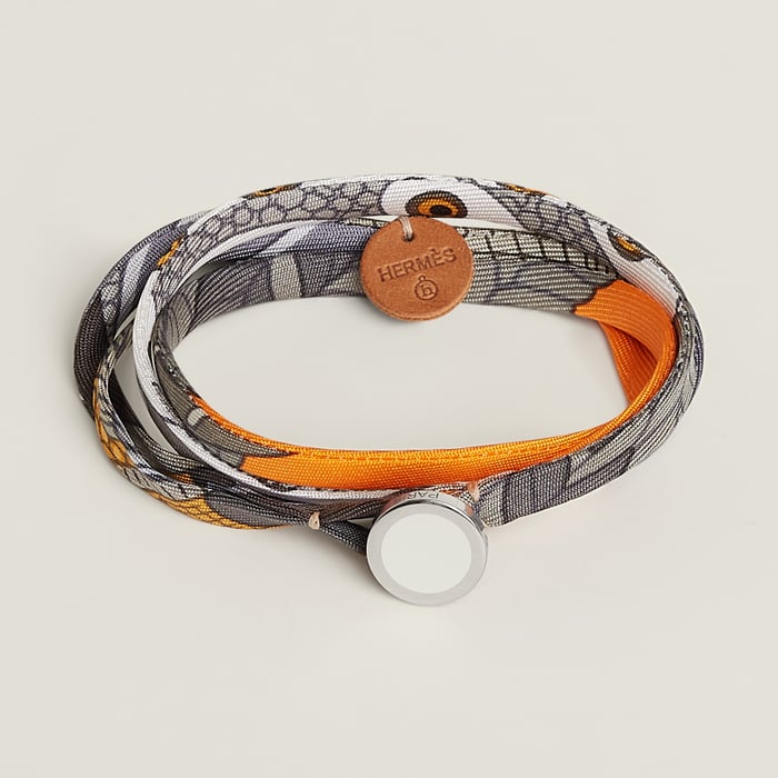 Random Double Tour Silk Bracelet
