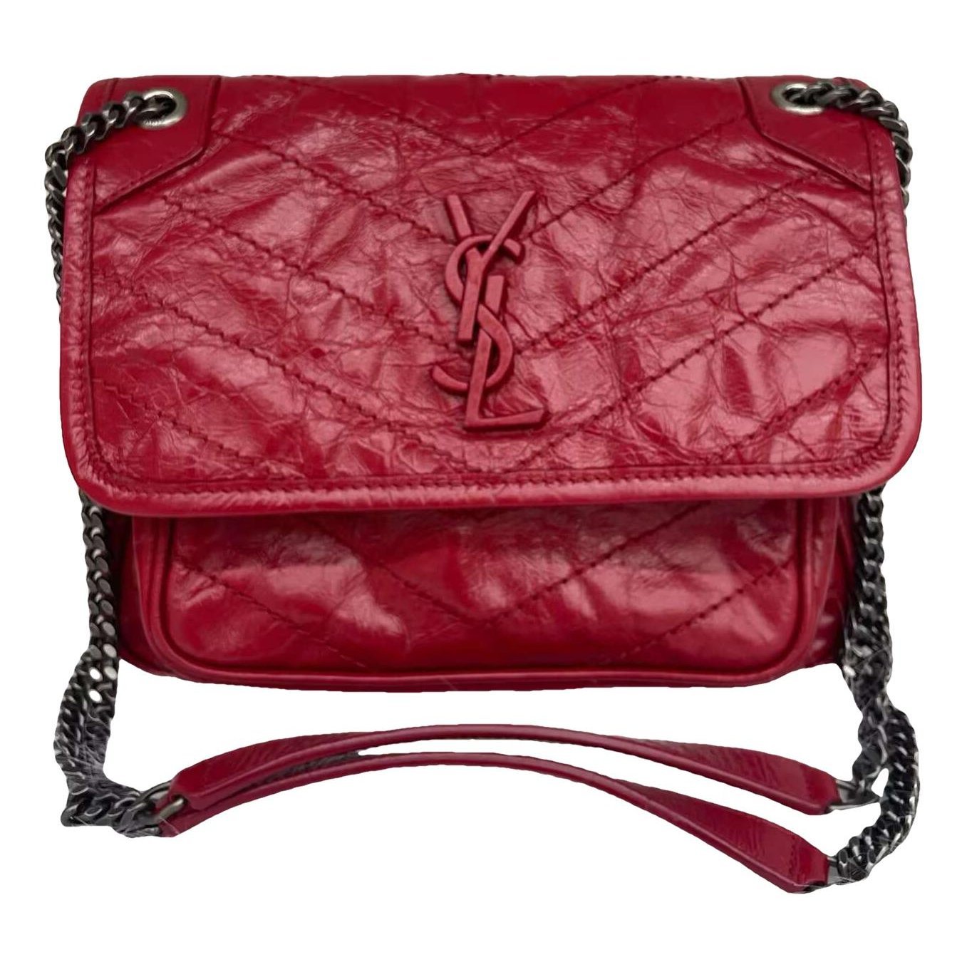 Niki leather crossbody bag