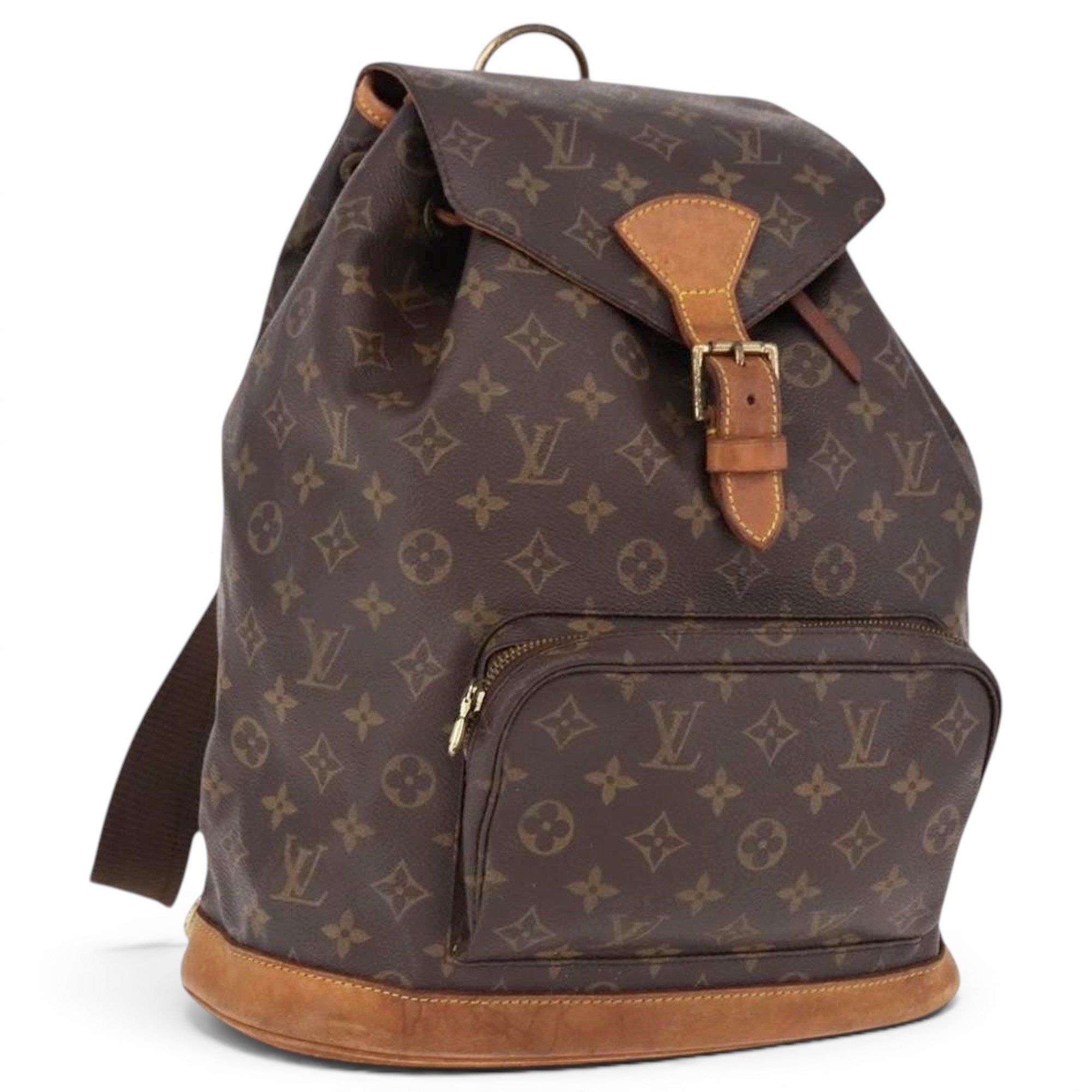 Louis Vuitton Montsouris leather backpack