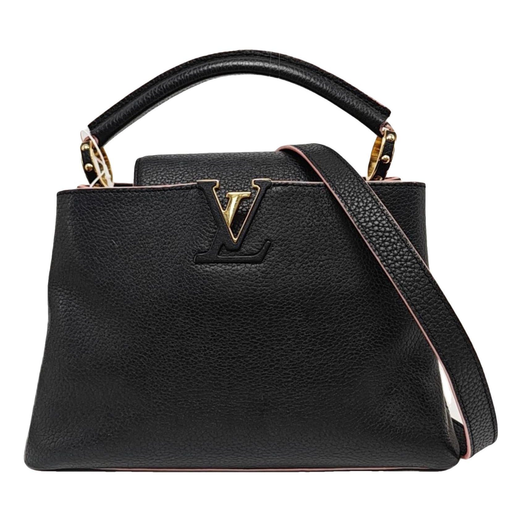 Capucines leather handbag