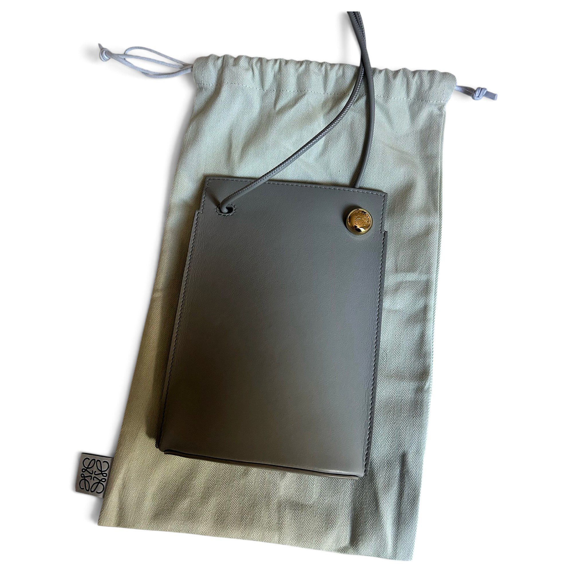Dice Pocket leather mini bag