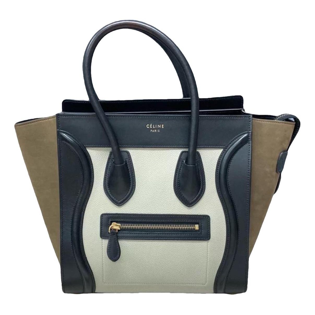 Luggage leather handbag