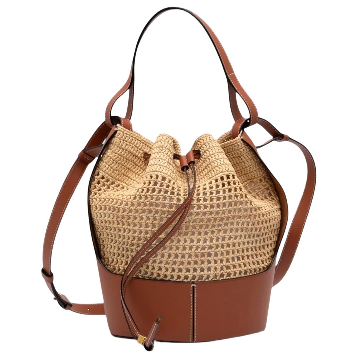 Balloon pony-style calfskin bag