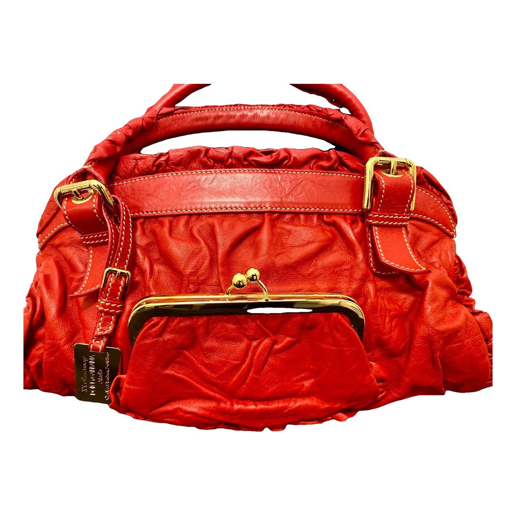Leather handbag