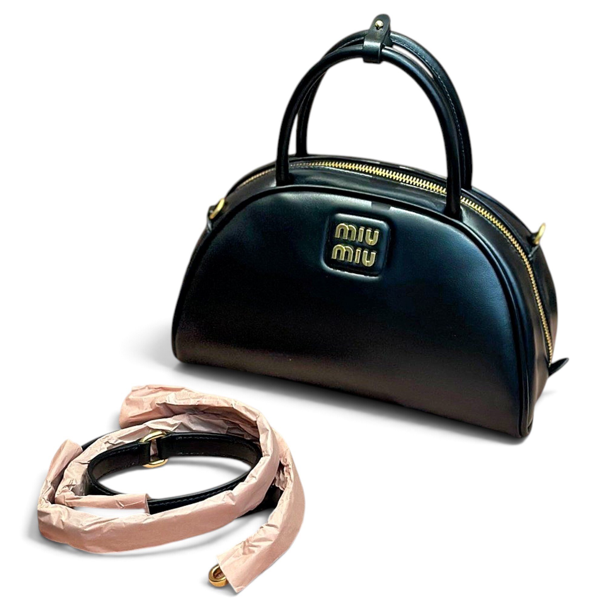 Leather handbag