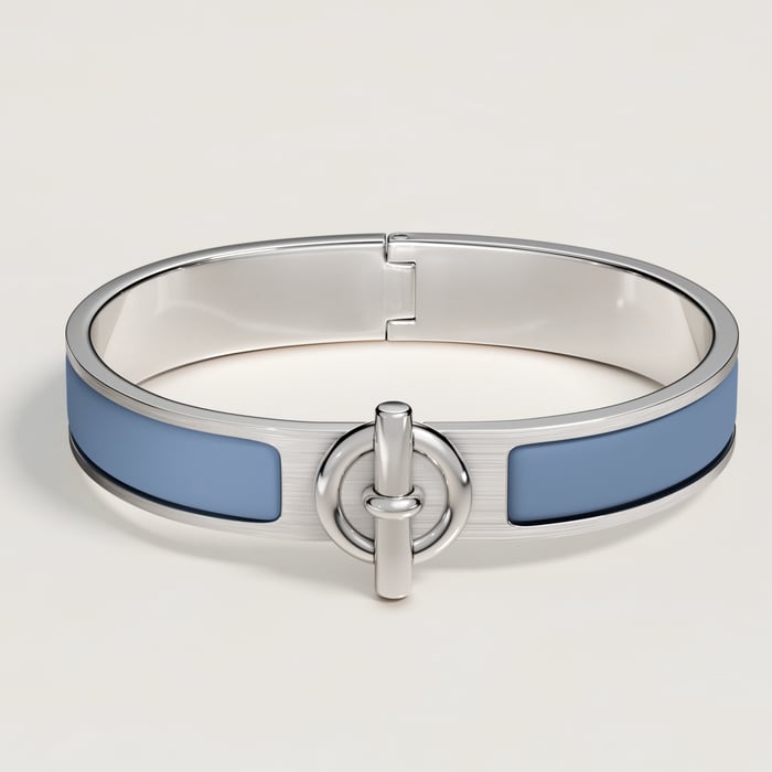 Bleu Turquin Mat Clic Glenan Bracelet