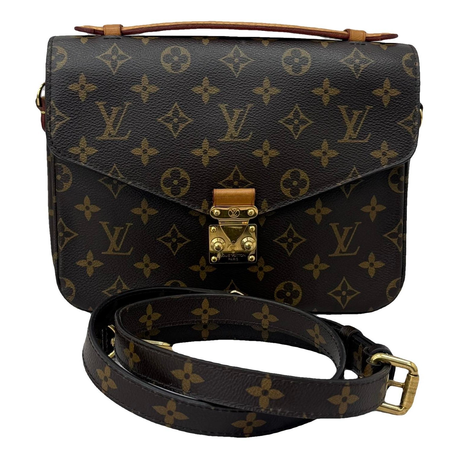Metis leather handbag