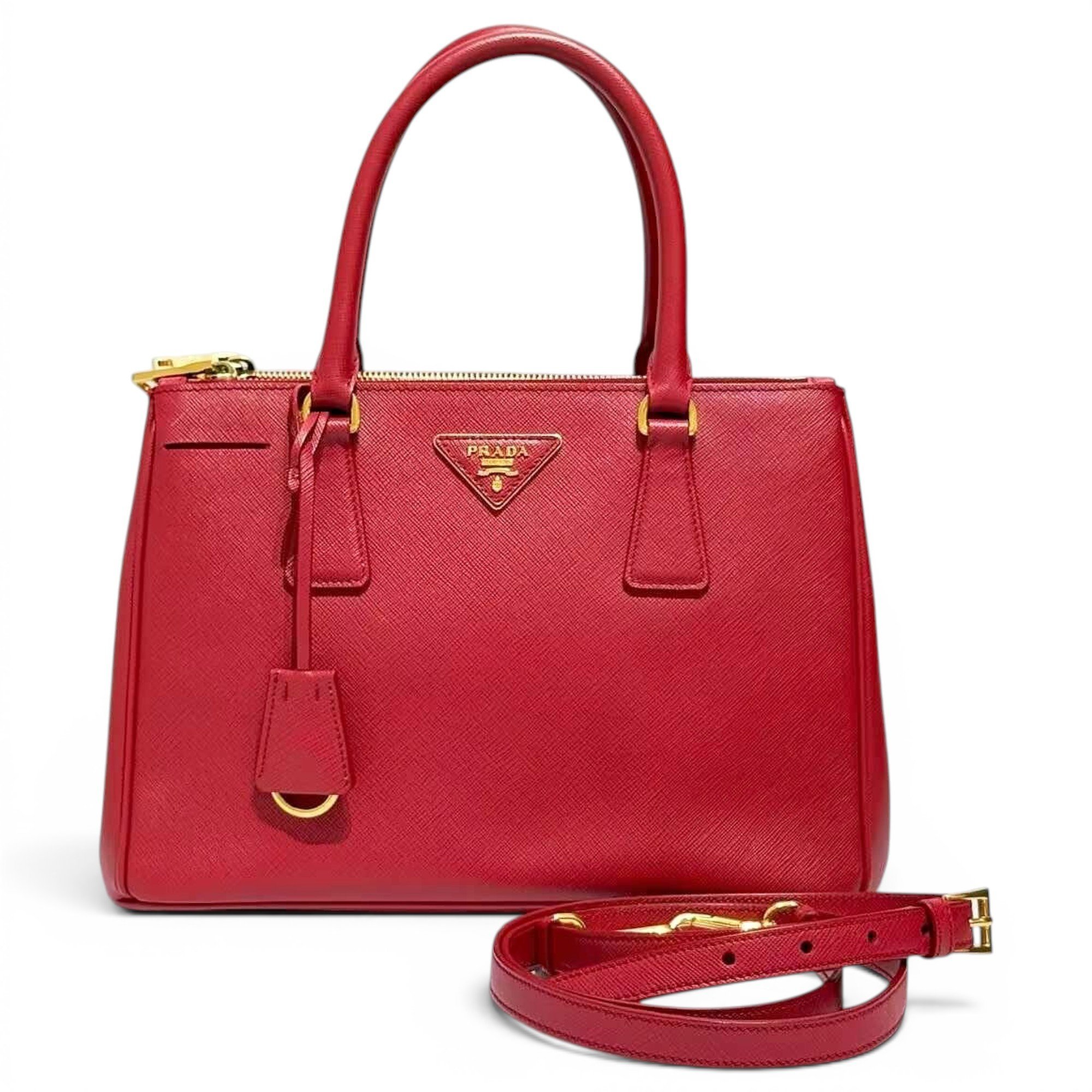 Galleria leather handbag