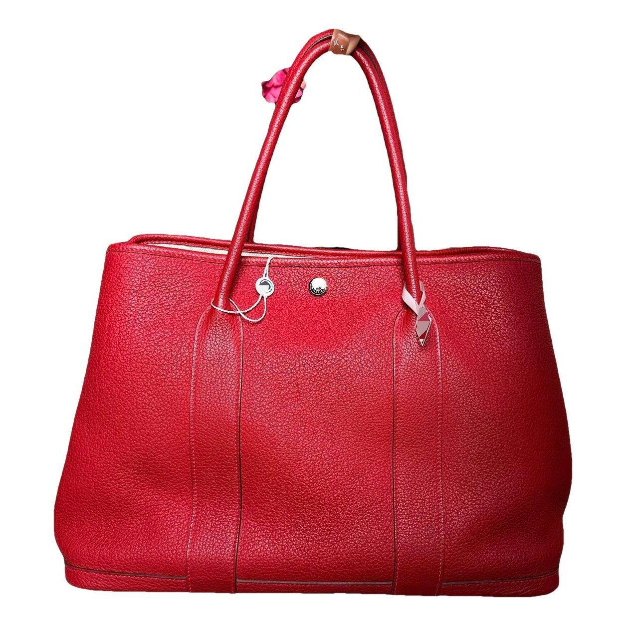 Garden Party leather handbag
