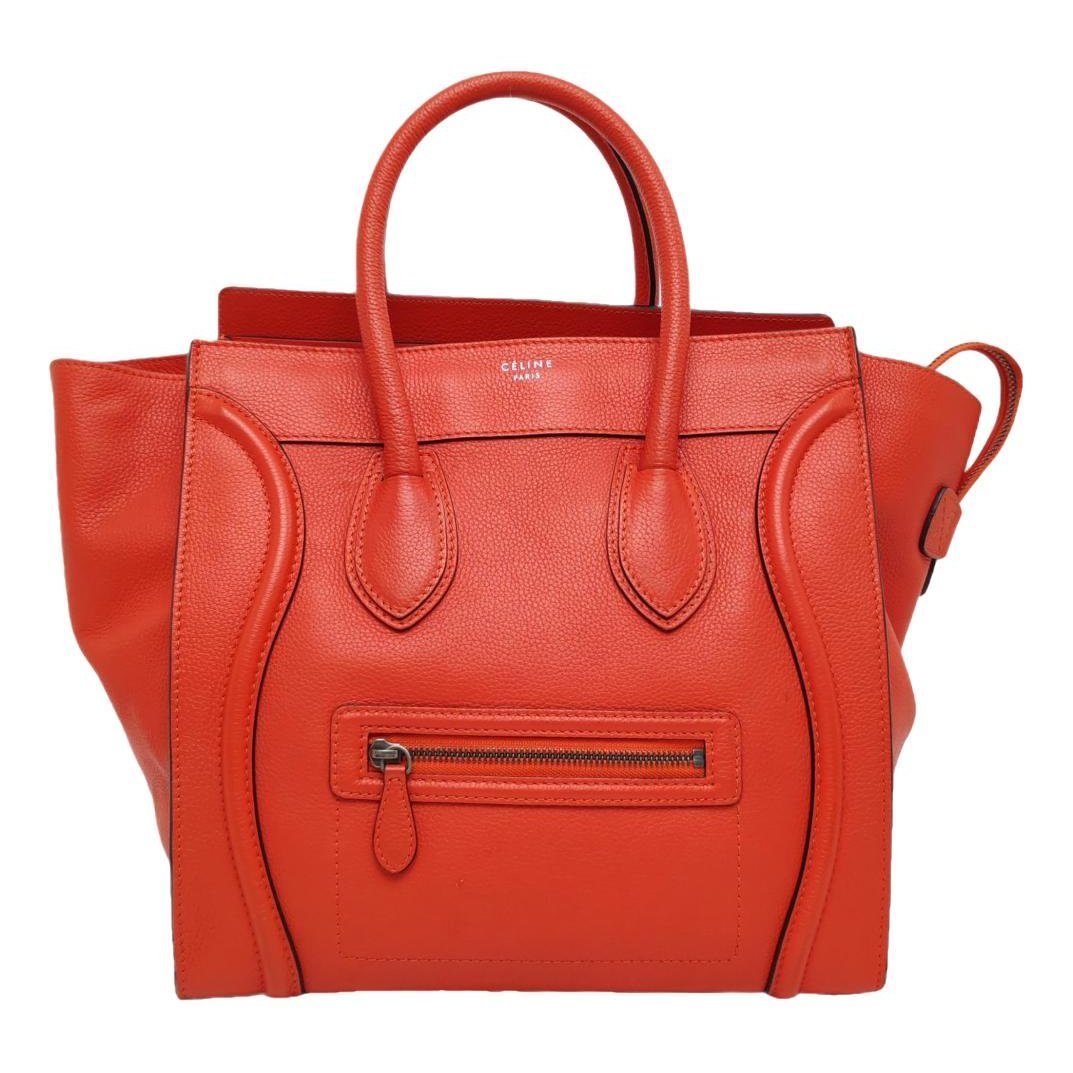 Luggage leather handbag
