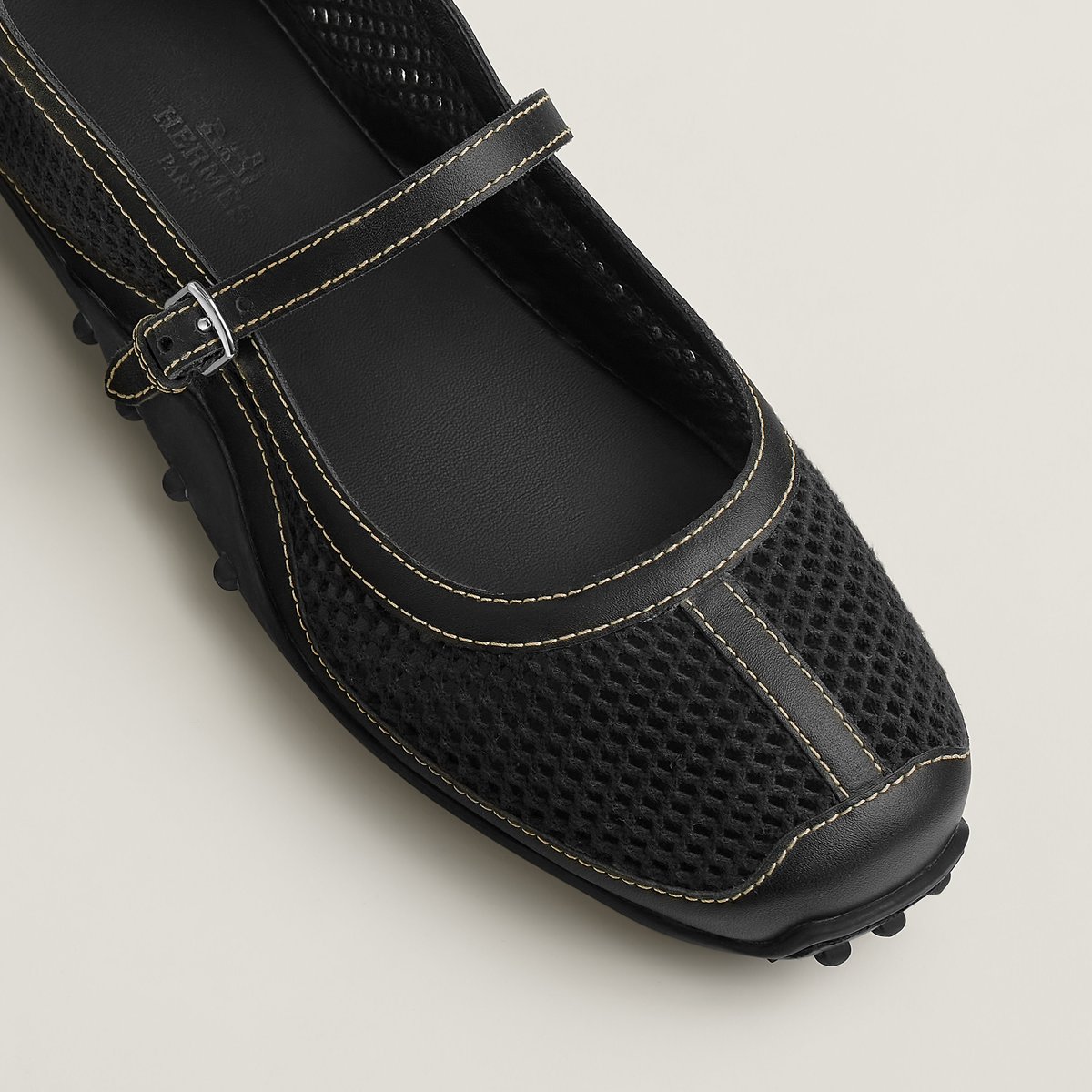 Noir Kichu Ballet Flat