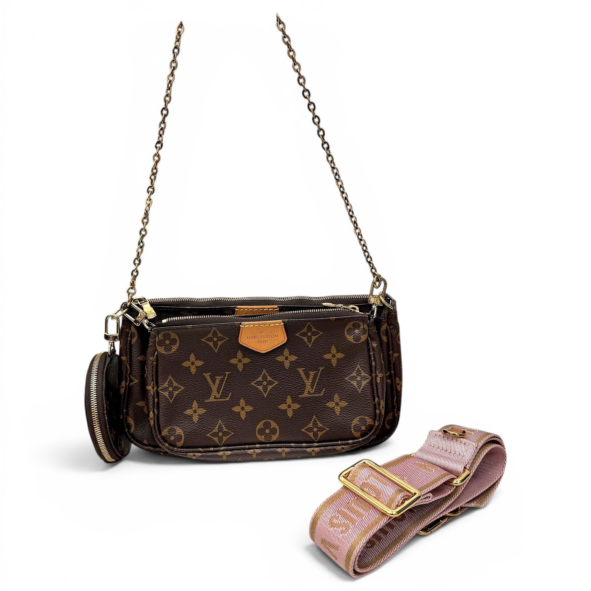 Multi Pochette Accessoires leather handbag