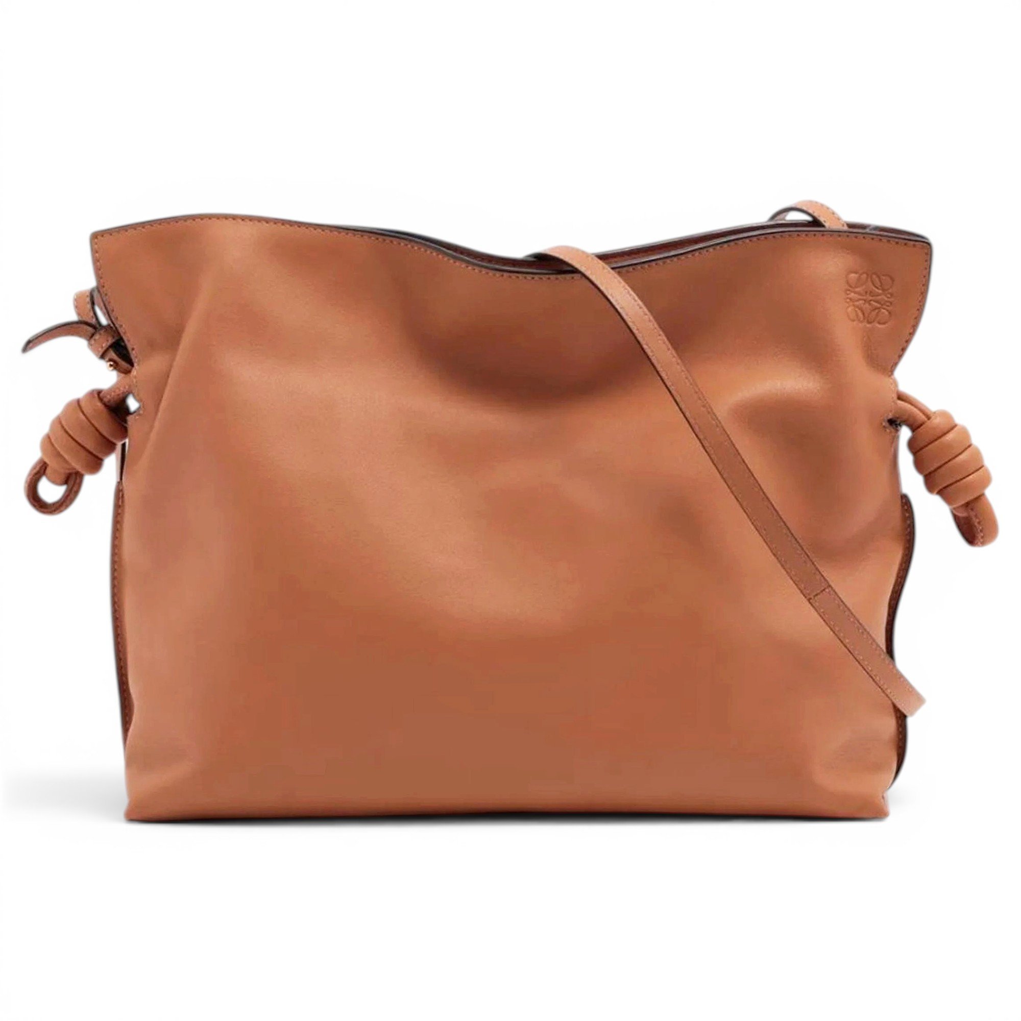 Flamenco leather handbag