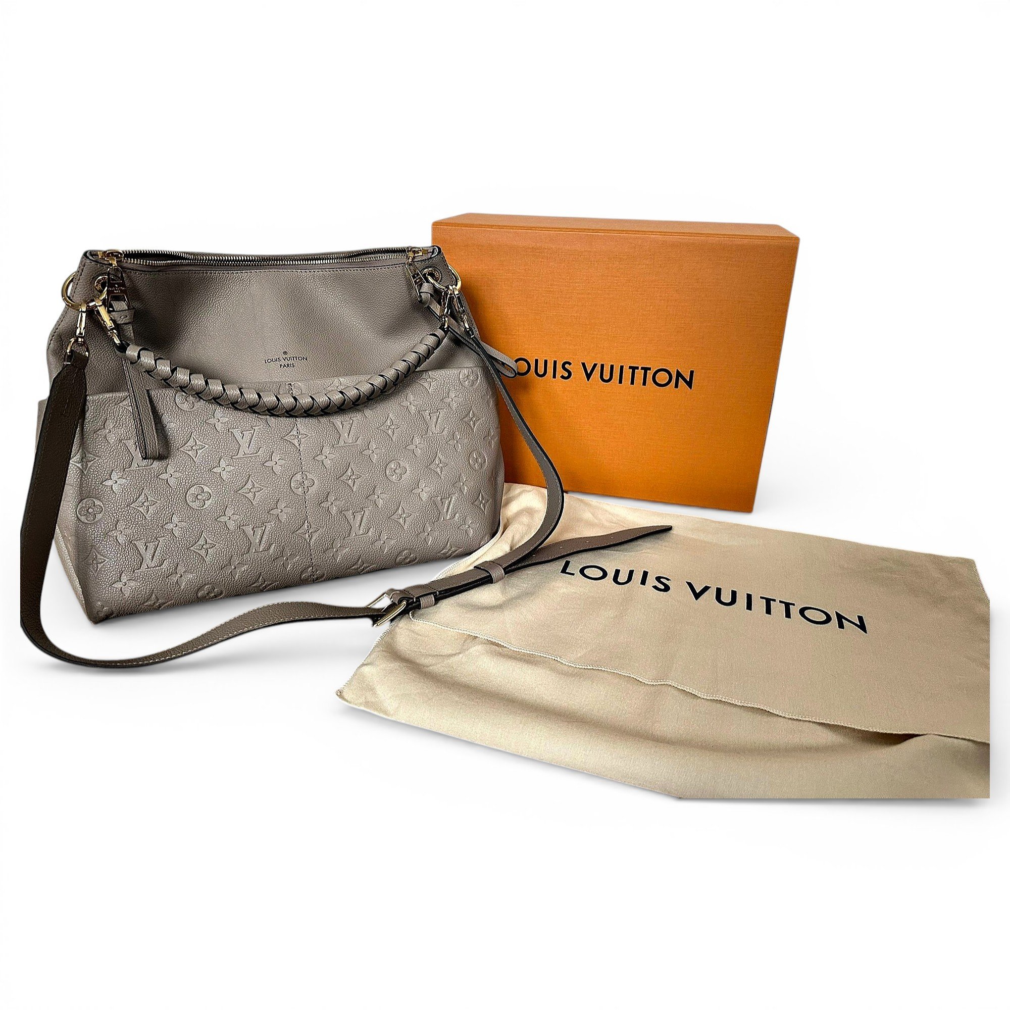 Maida leather handbag